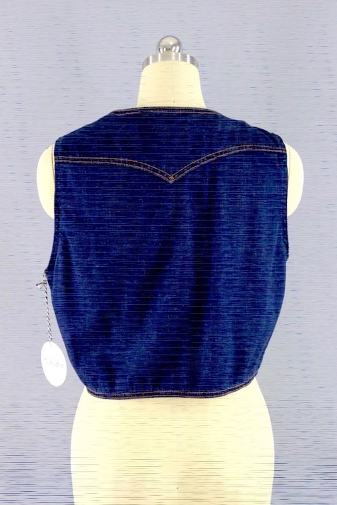 Vintage Talisman Denim Vest-ThisBlueBird - Modern Vintage