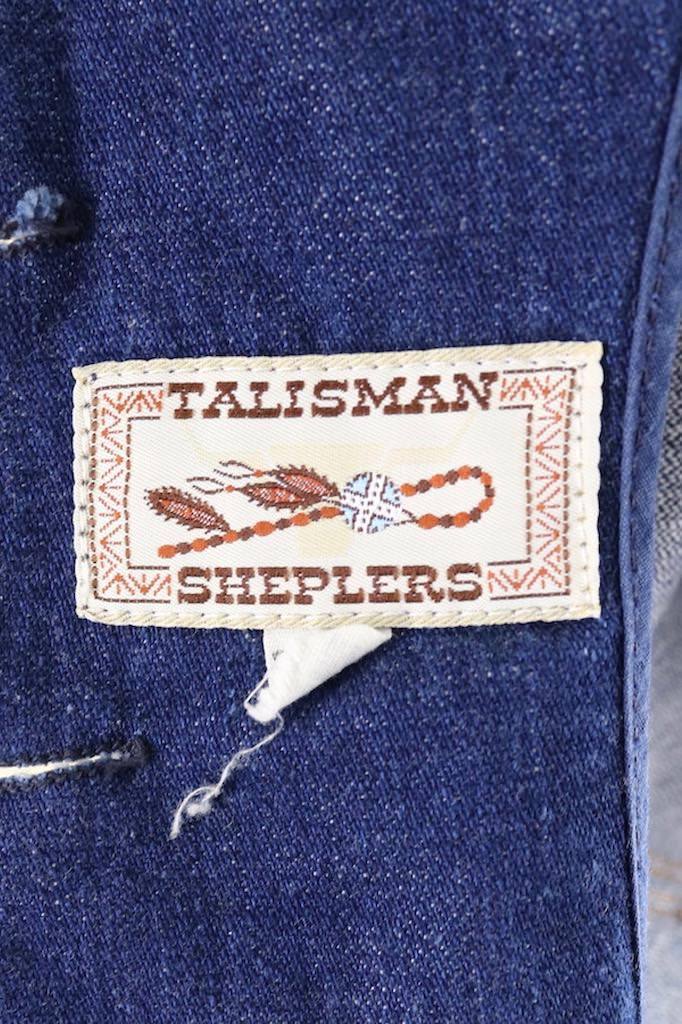 Vintage Talisman Denim Vest-ThisBlueBird - Modern Vintage