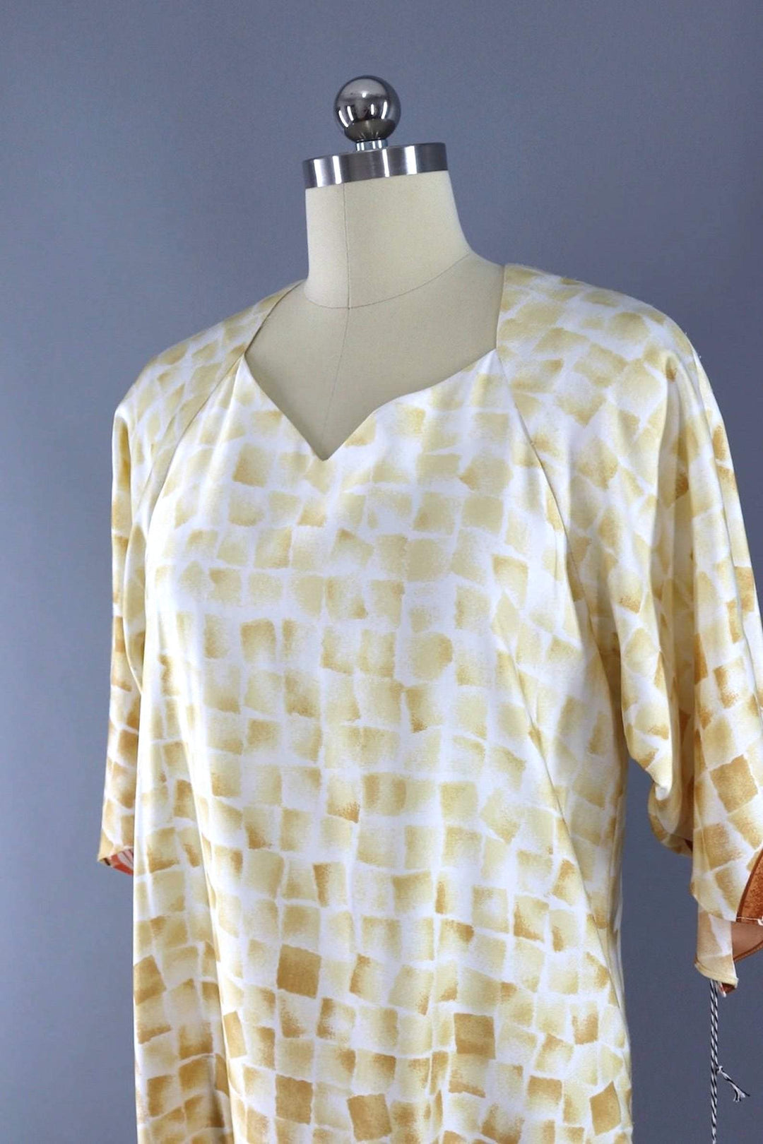 Vintage Tori Richards Liberty House Caftan Dress-ThisBlueBird