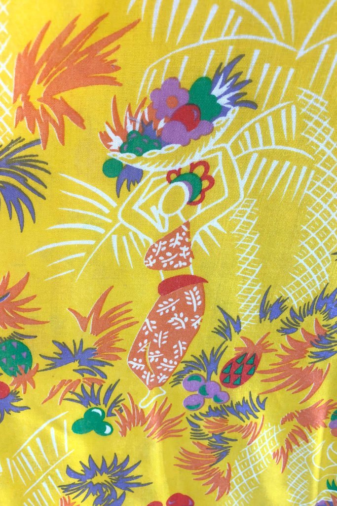 Vintage Tropical Print Sundress-ThisBlueBird - Modern Vintage