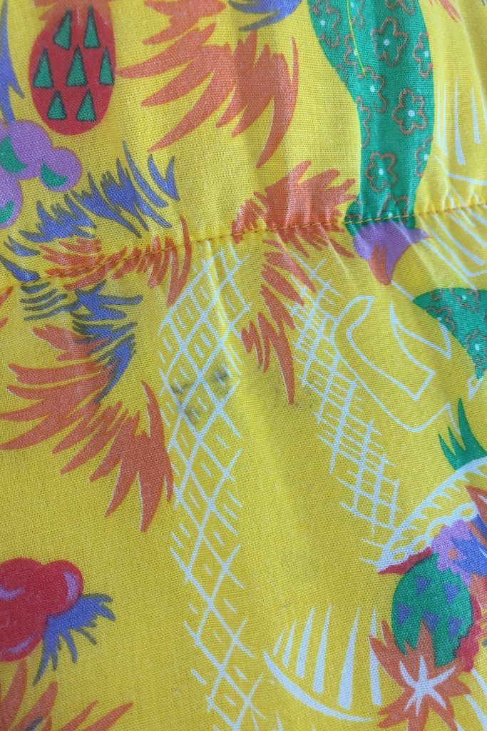 Vintage Tropical Print Sundress-ThisBlueBird - Modern Vintage