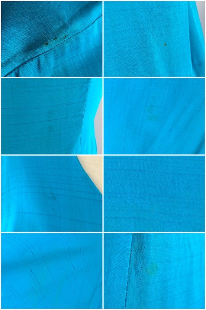 Vintage Turquoise Stars Dress-ThisBlueBird - Modern Vintage