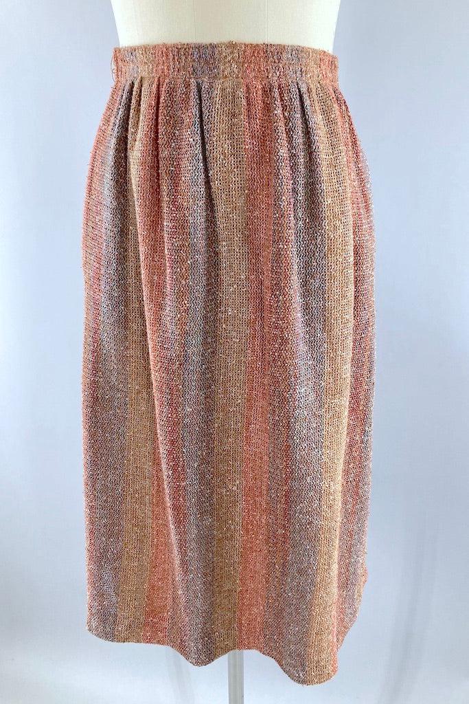 Vintage Two Piece Terra Cotta Suit-ThisBlueBird