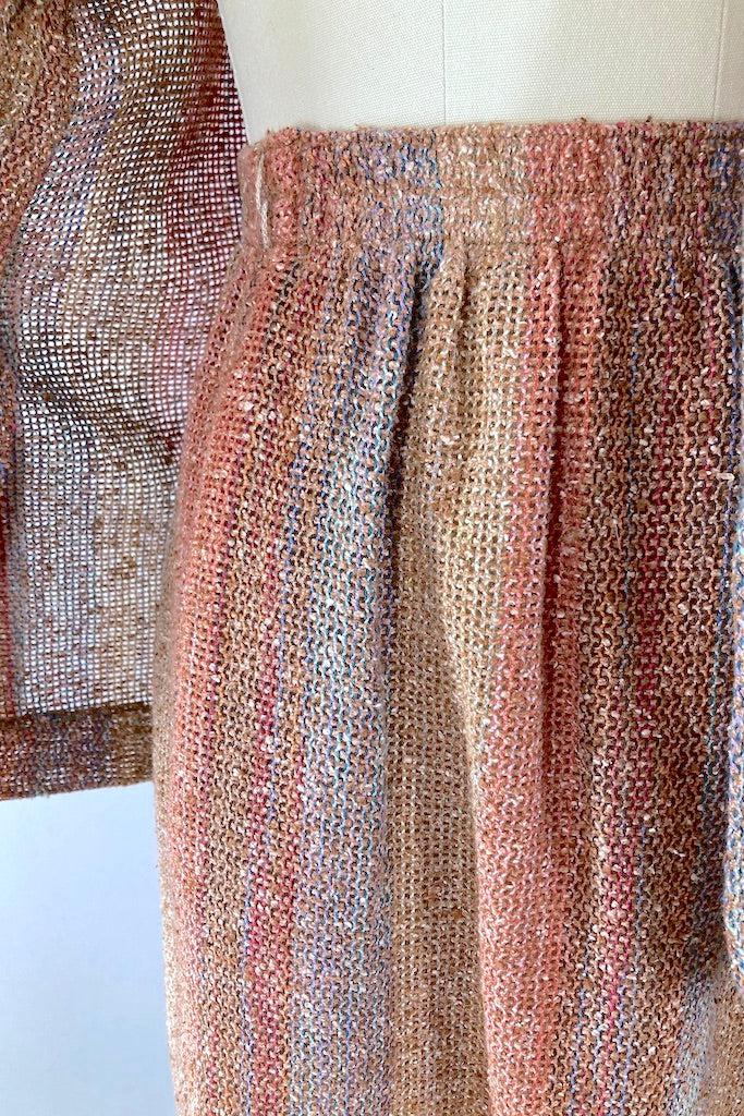 Vintage Two Piece Terra Cotta Suit-ThisBlueBird