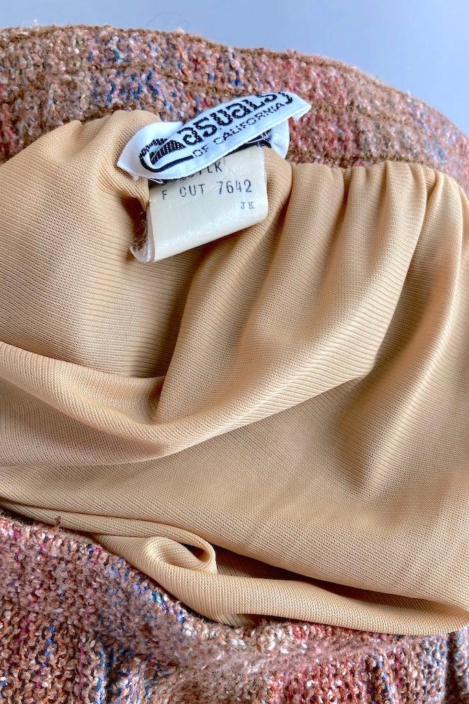 Vintage Two Piece Terra Cotta Suit-ThisBlueBird