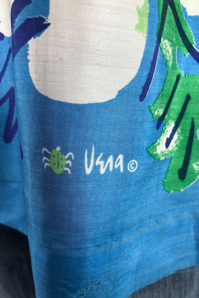 Vintage Vera Neumann Silk Blouse-ThisBlueBird - Modern Vintage