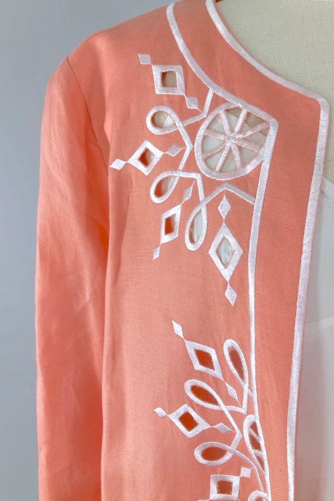 Vtg. Bob Mackie Embroidered Cardigan-ThisBlueBird