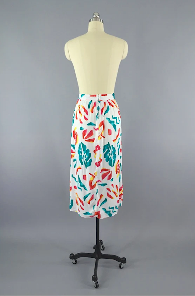 Vintage California Krush Summer Skirt-ThisBlueBird