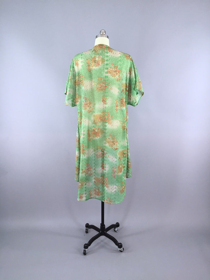 Kimono Robe / Vintage Indian Sari - ThisBlueBird