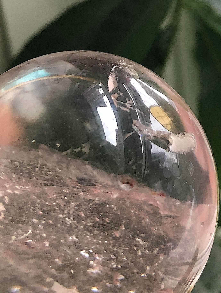 Natural Clear Quartz Crystal Ball Sphere