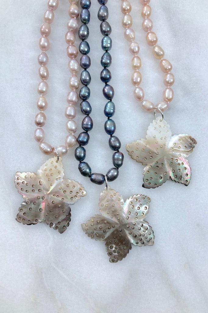 Pearl Starfish Necklace-ThisBlueBird