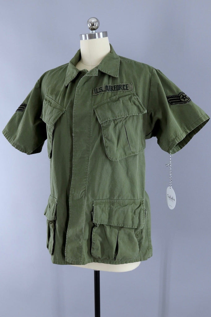 Rare Vintage 1968 US Air Force Jungle Shirt - ThisBlueBird