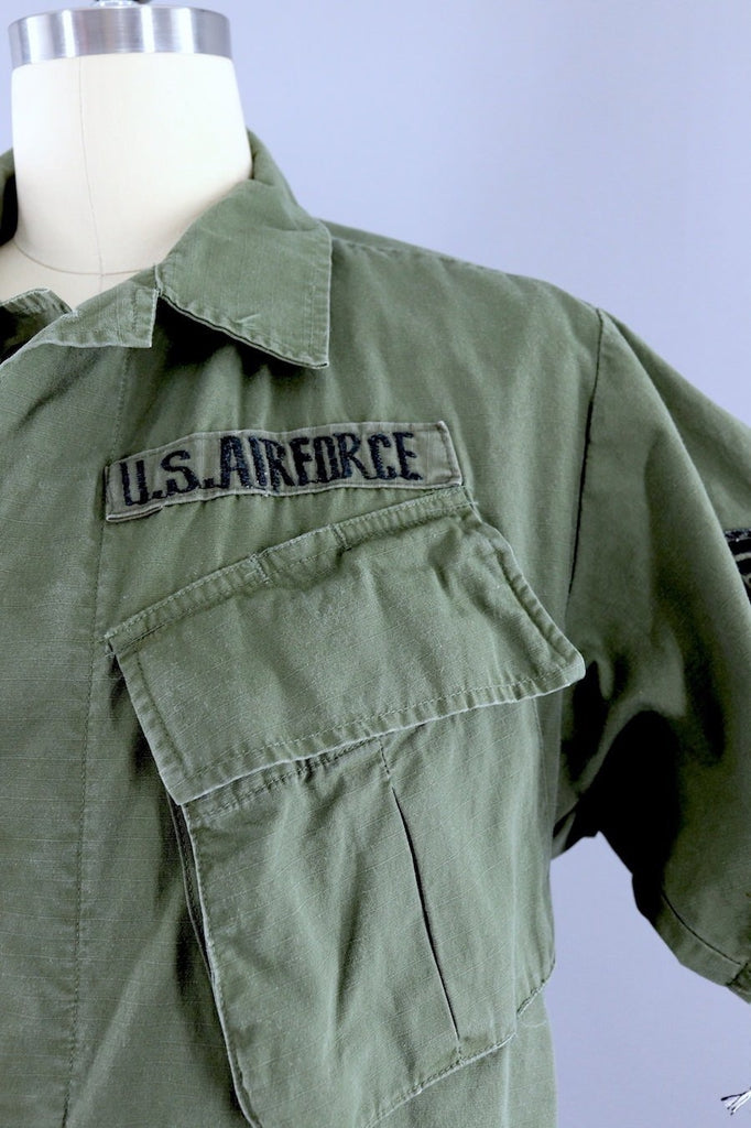 Rare Vintage 1968 US Air Force Jungle Shirt - ThisBlueBird