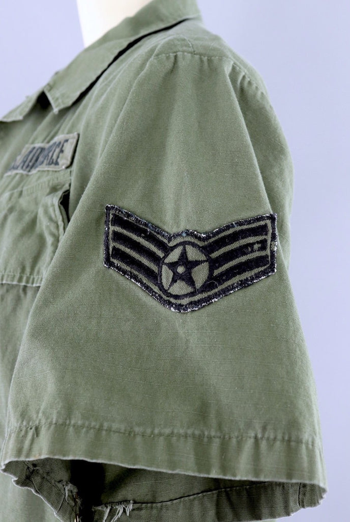 Rare Vintage 1968 US Air Force Jungle Shirt - ThisBlueBird