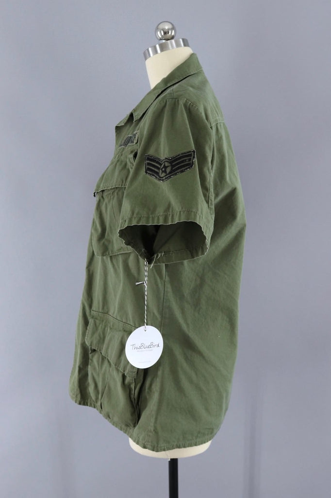 Rare Vintage 1968 US Air Force Jungle Shirt - ThisBlueBird