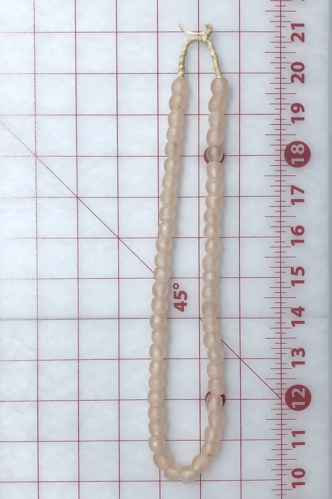 Recycled Glass Beads - Blush Pink-ThisBlueBird - Modern Vintage