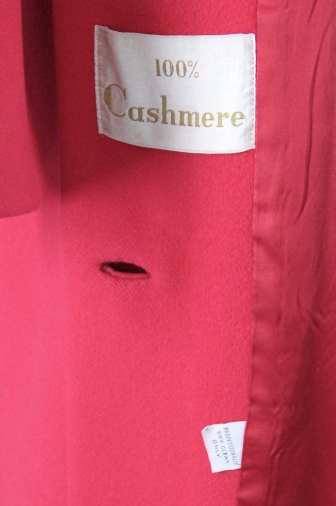 Red Cashmere coat - ThisBlueBird