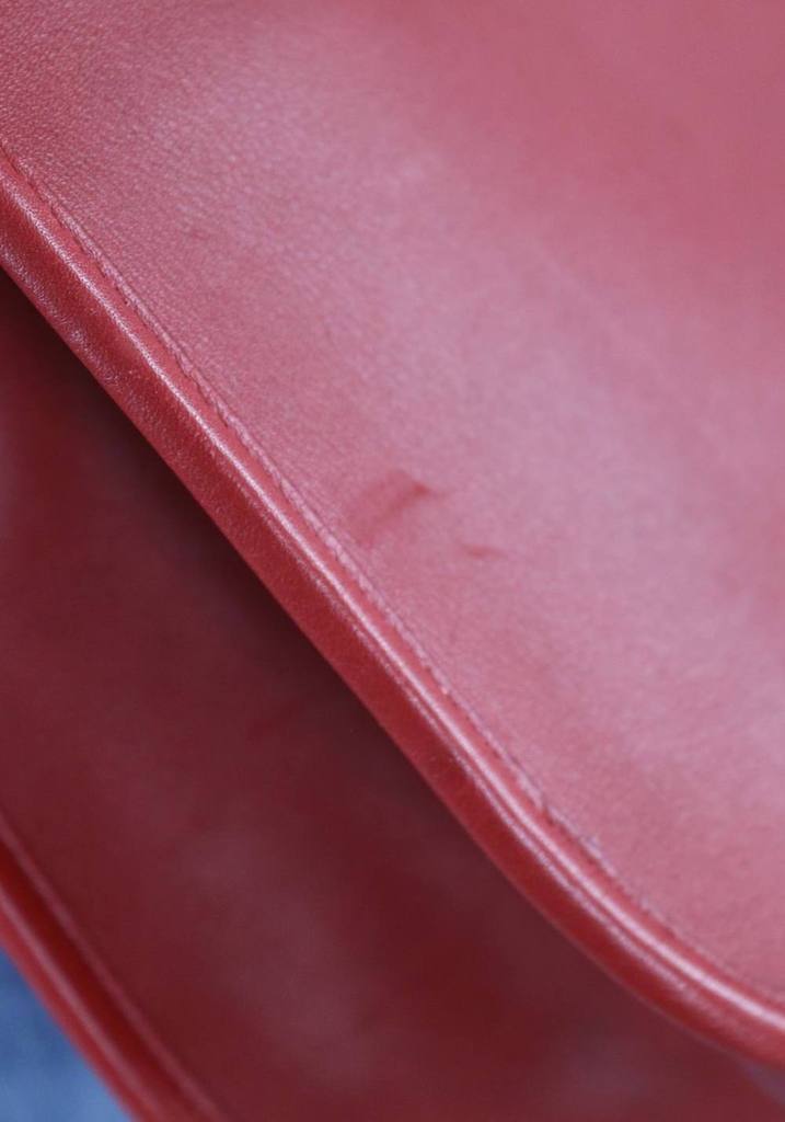 Red Leather Coach Janice Bag / B06D 9950 - ThisBlueBird