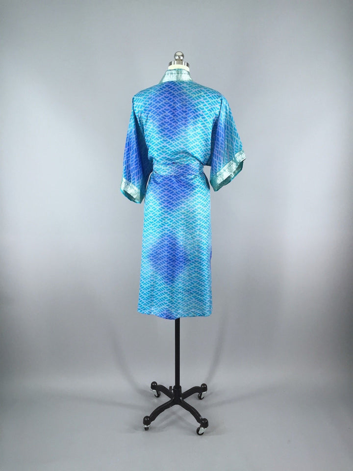 Sari Robe / Blue Waves - ThisBlueBird
