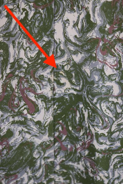 Silk Kimono Duster Jacket / Green Marble - ThisBlueBird