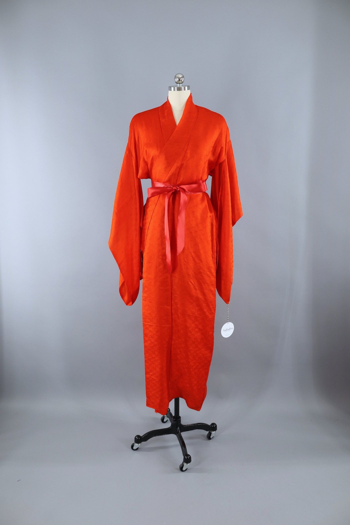 Vintage 1920s Silk Kimono Robe Juban / Tiny Flying Cranes – ThisBlueBird