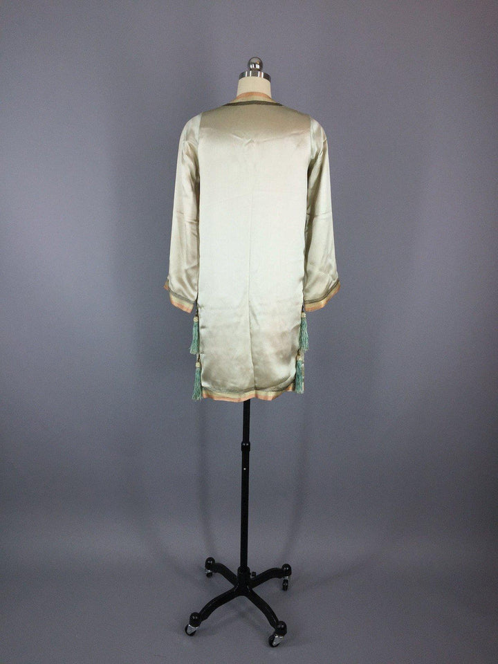 Vintage 1920s Silk Pajama Set - ThisBlueBird