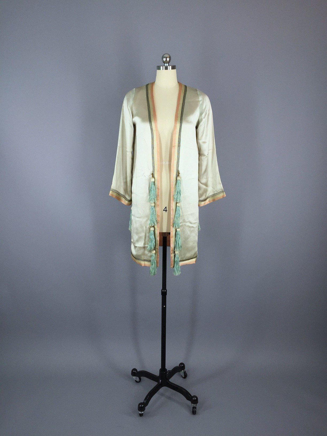 Vintage 1920s Silk Pajama Set - ThisBlueBird