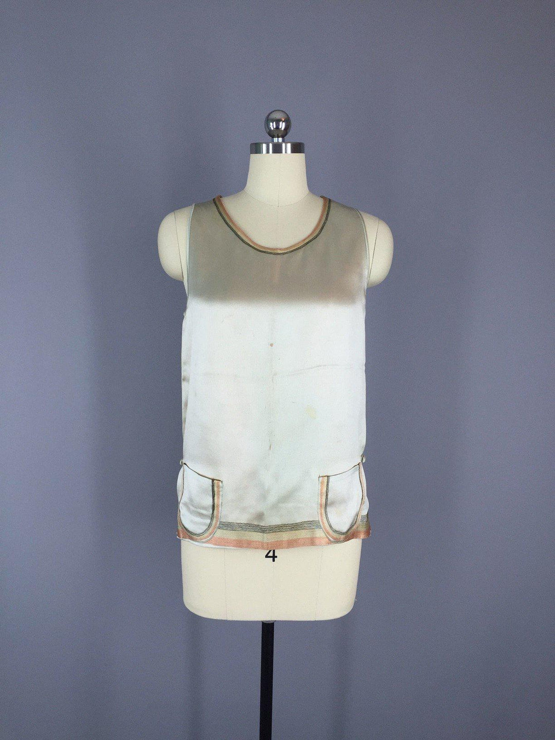 Vintage 1920s Silk Pajama Set - ThisBlueBird