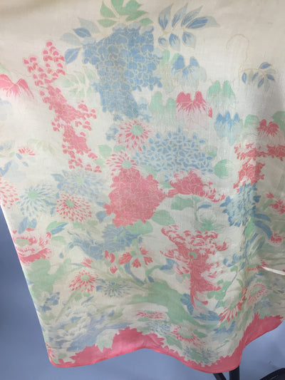 Vintage 1920s Silk Robe / Art Deco Flapper Kimono - ThisBlueBird