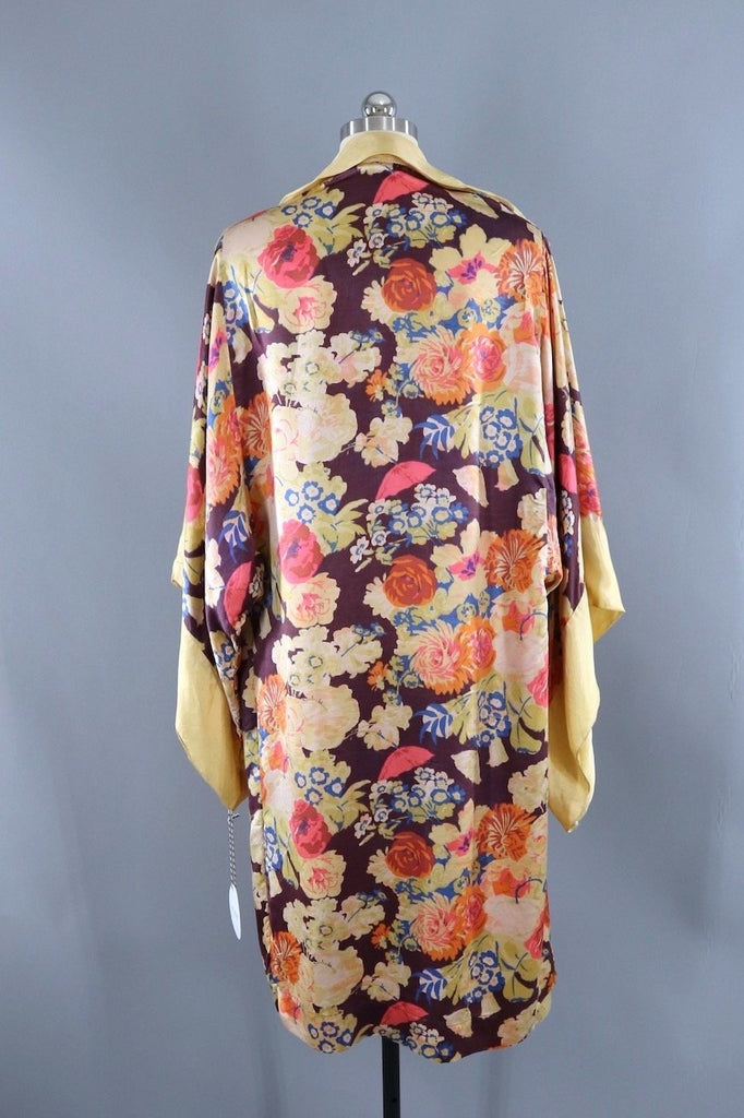 Vintage 1920s Silk Robe-ThisBlueBird - Modern Vintage