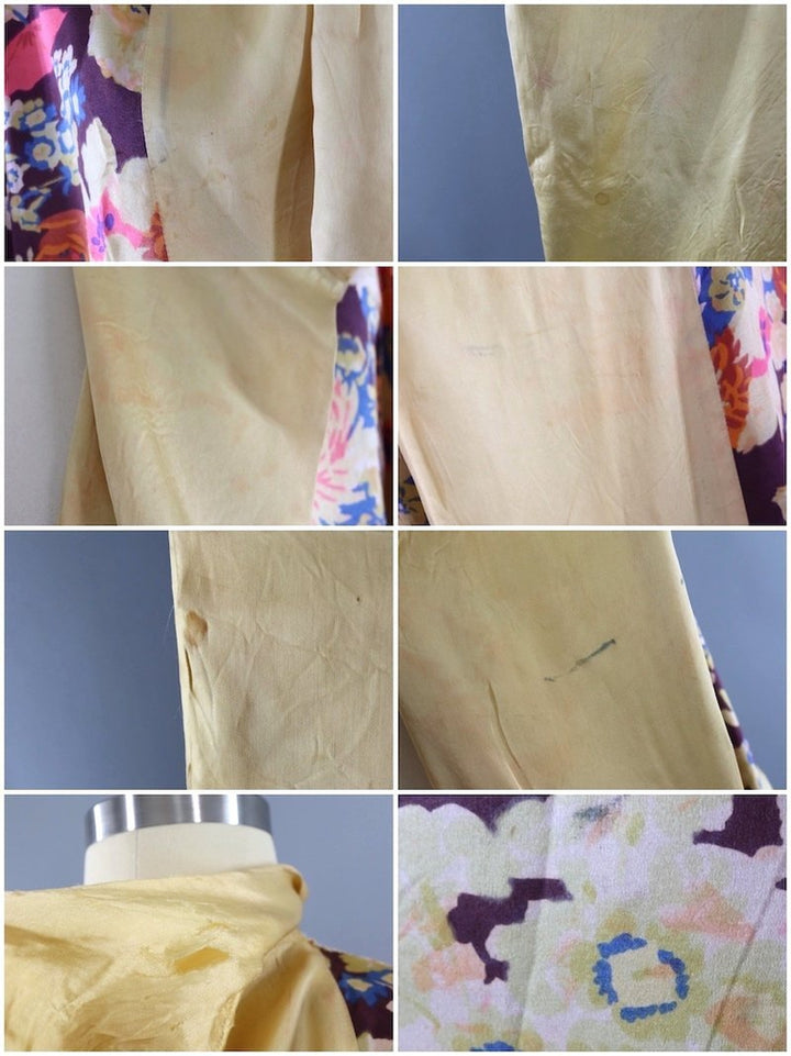Vintage 1920s Silk Robe-ThisBlueBird - Modern Vintage