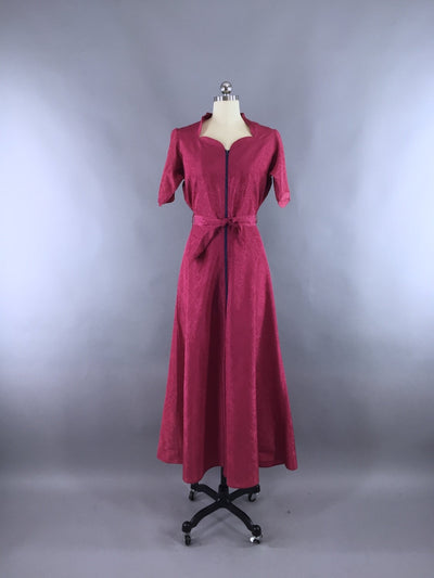 Vintage 1930s-1940s Saybury Hostess Dress - ThisBlueBird