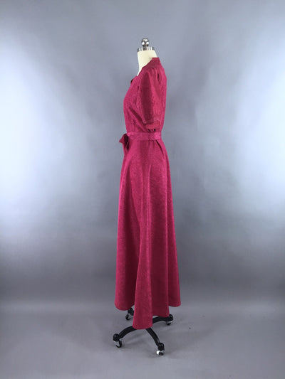 Vintage 1930s-1940s Saybury Hostess Dress - ThisBlueBird