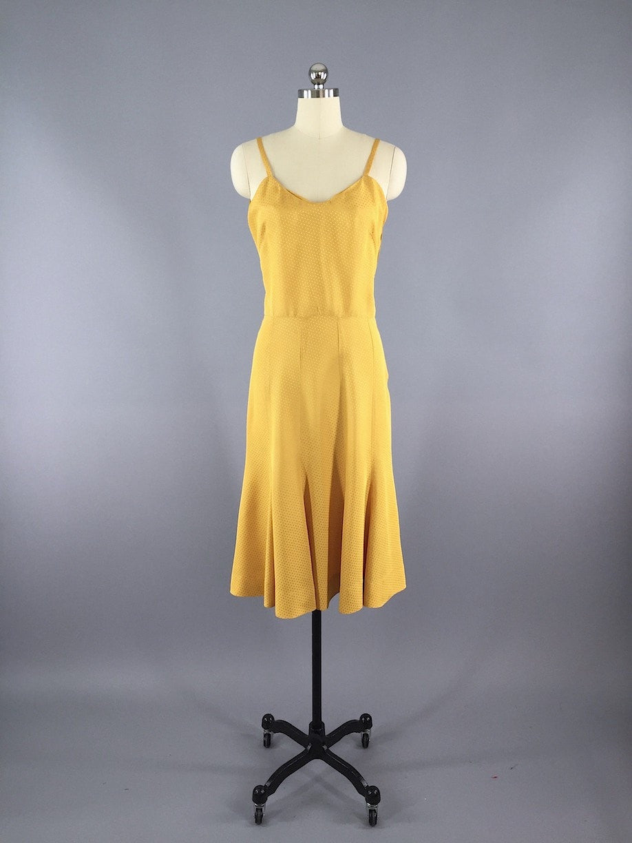 Vintage 1930s Day Dress / Skirt &amp; Blouse Set - ThisBlueBird