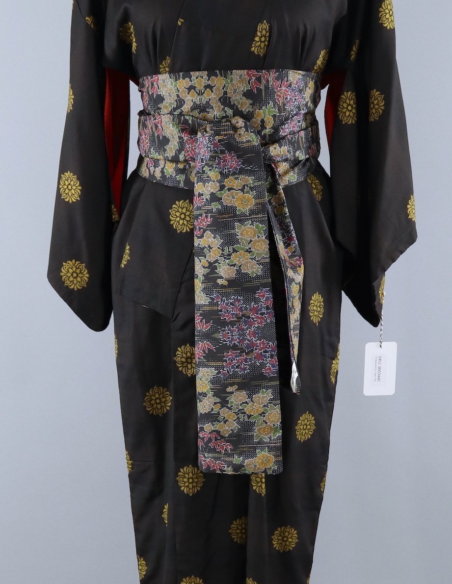 slim fit dress slacks Kimono Dorado Niña Dress main image 1