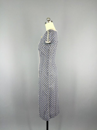 Vintage 1940s - 1950s Wiggle Dress - ThisBlueBird