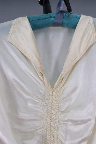 Vintage 1940s Satin Wedding Dress - ThisBlueBird