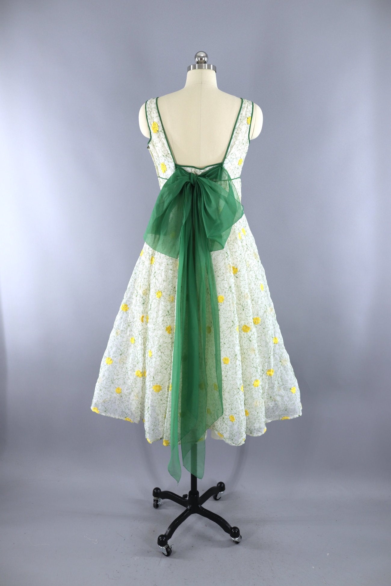 open lace back dress Vintage Swing Dress for Women 1950S 60S Retro Garden Party Picnic Dres –  Roja Fashion House main image 0