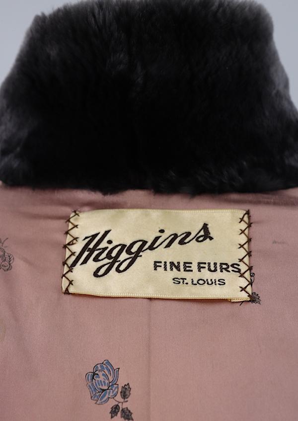 Vintage 1950s Sheared Lamb Mouton Fur Jacket - ThisBlueBird