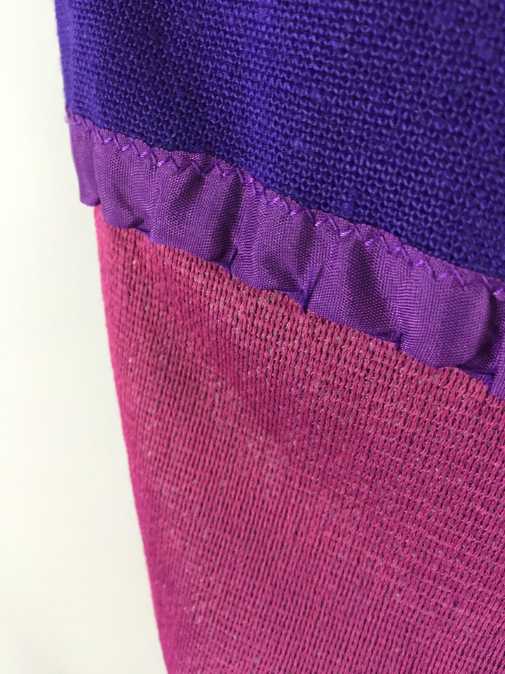 Vintage 1960s Dress / Purple Day Dress - ThisBlueBird