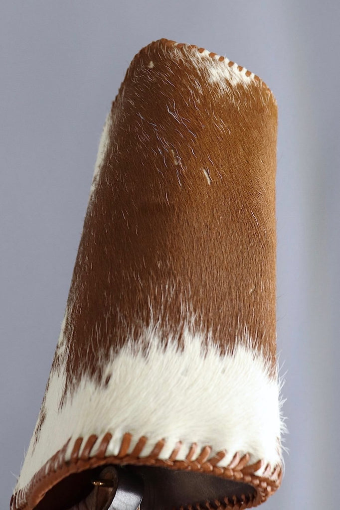 Vintage 1960s Leather Crossbody Bag - ThisBlueBird