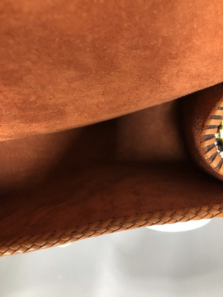 Vintage 1960s Leather Crossbody Bag - ThisBlueBird