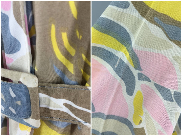 Vintage 1960s Lady Bayard Pink Cotton Day Dress - ThisBlueBird