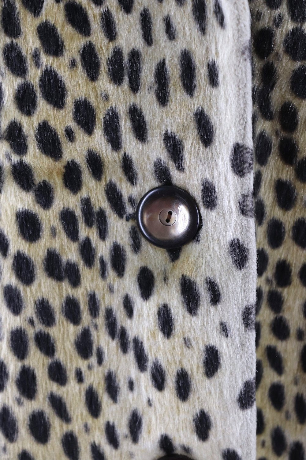 Vintage 1960s Leopard Print Faux Fur Coat – ThisBlueBird