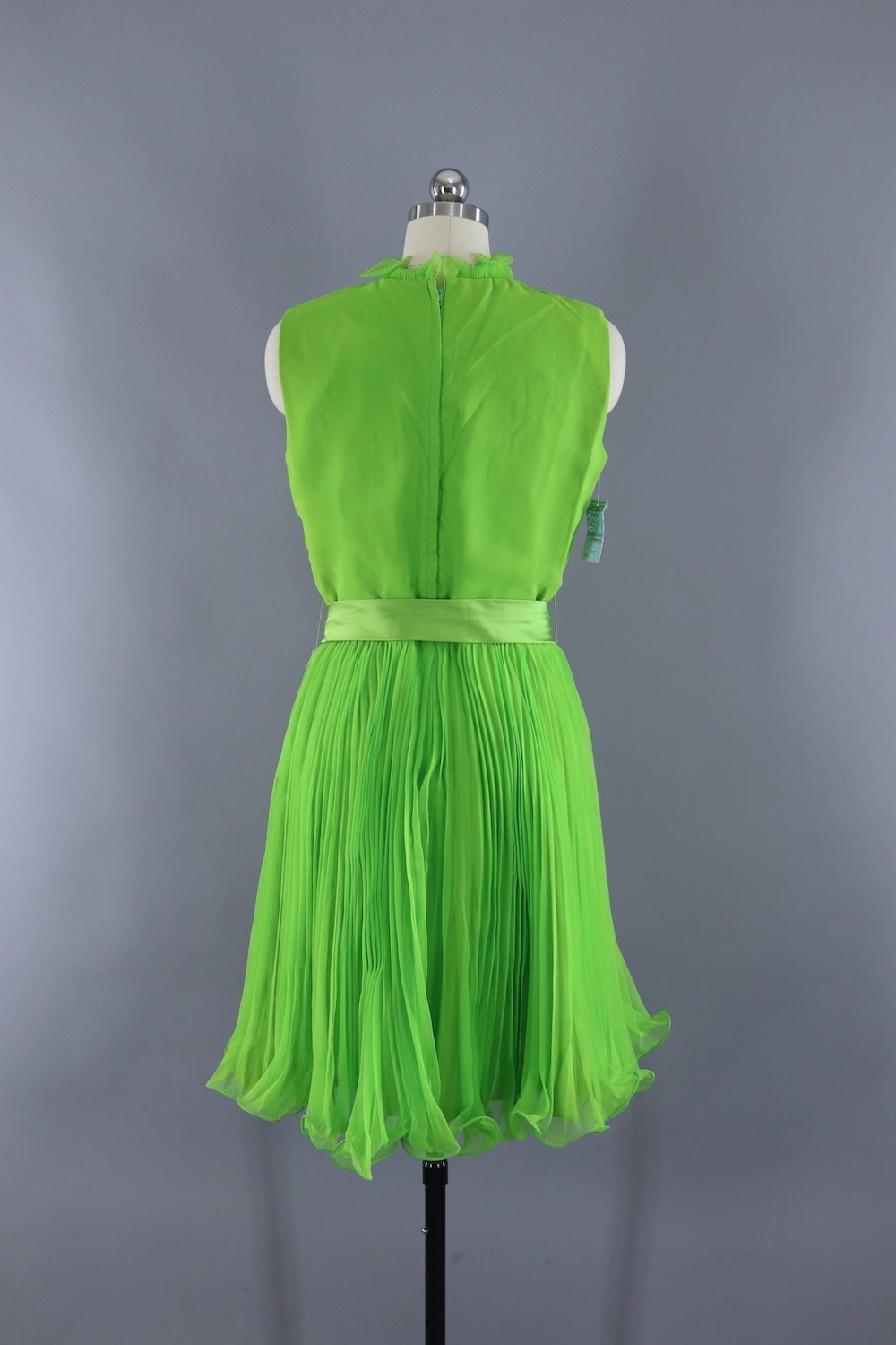Vintage 1960s Lime Green Cocktial Dress with Original Tags – ThisBlueBird
