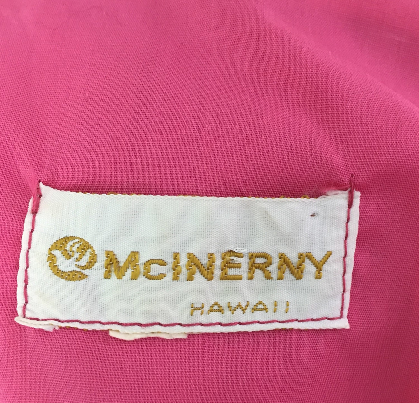 Vintage 1960s McInerney Pink Hawaiian Dress – ThisBlueBird