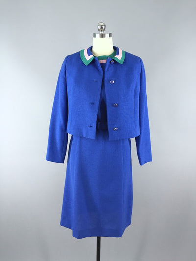 Vintage 1960s Suit / Dress and Jacket - ThisBlueBird