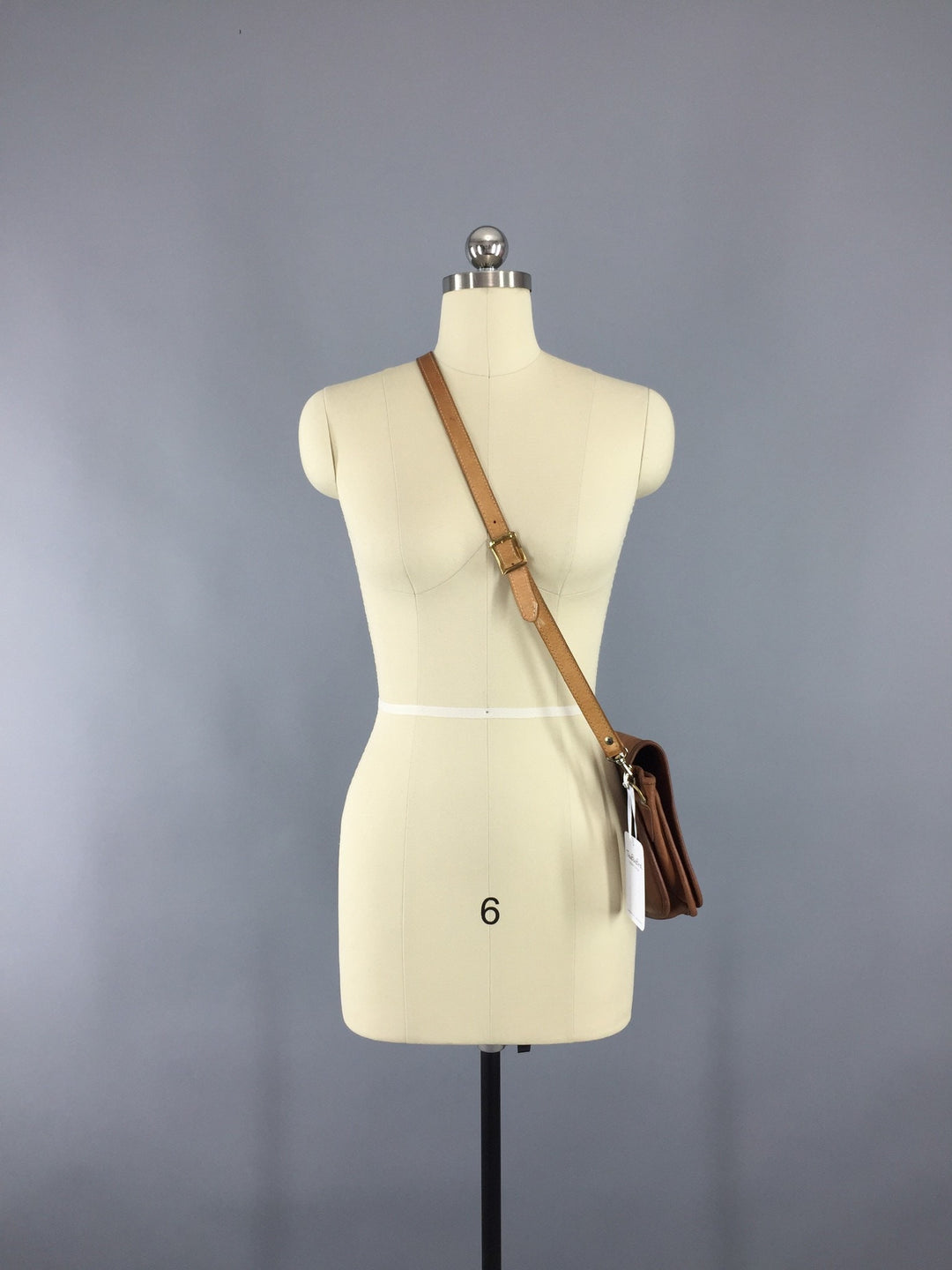 Vintage 1970s Coach Bag / Brown Leather Cross Body Purse - ThisBlueBird