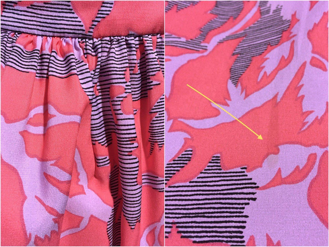 Vintage 1970s Dress / Adele Simpson Silk Maxi - ThisBlueBird