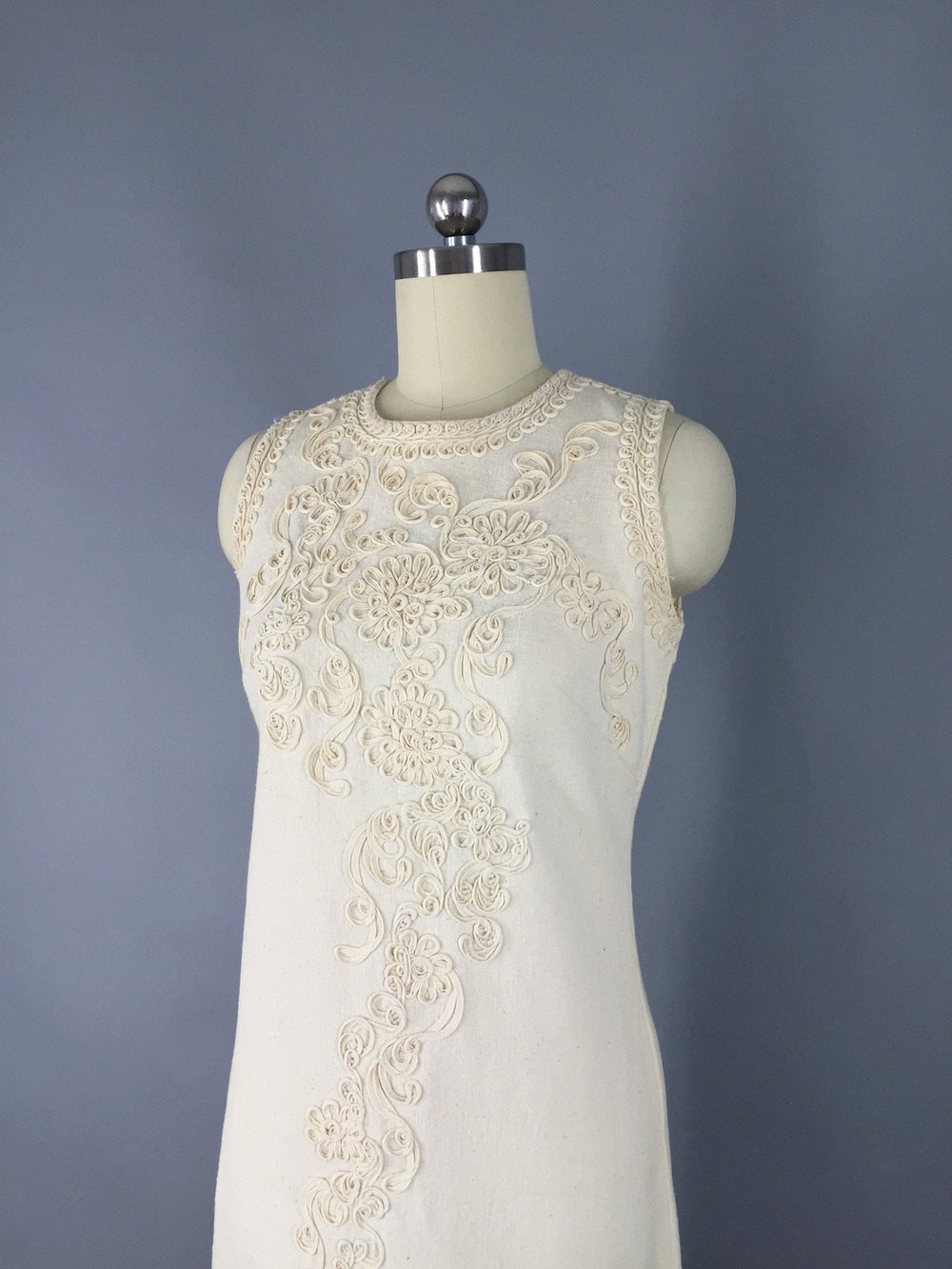 Vintage 1970s Dress / El Bazar Sabado Mexico - ThisBlueBird